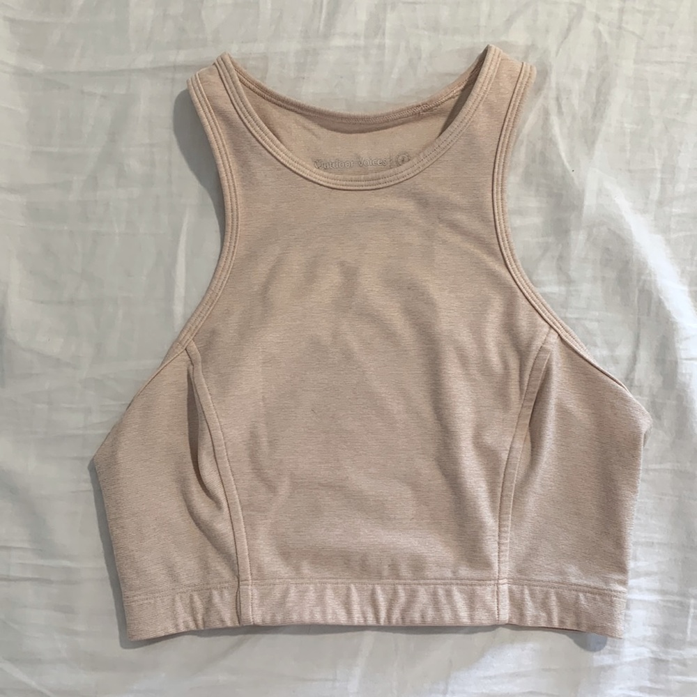 OV tank sports bra - blush